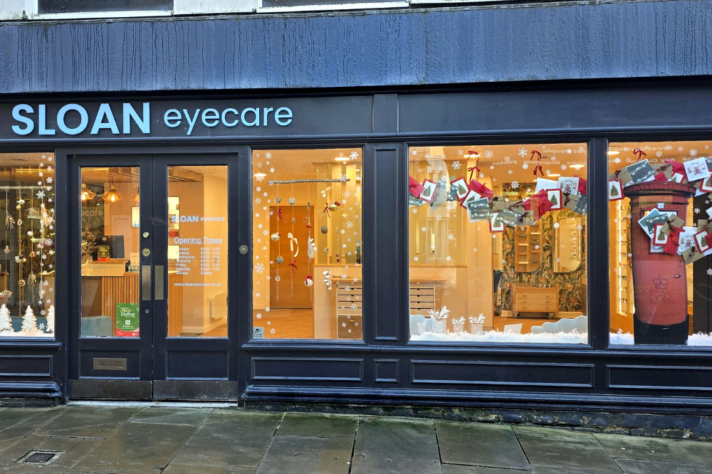 Sloan Eyecare window display