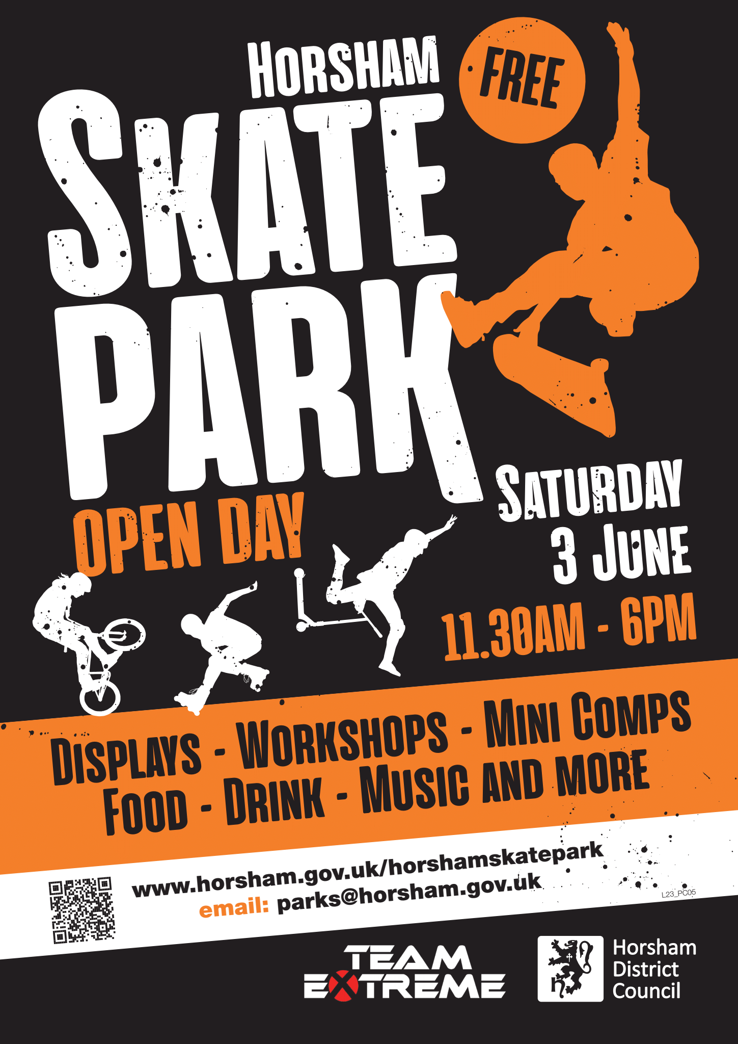 Skatepark Open Day 23