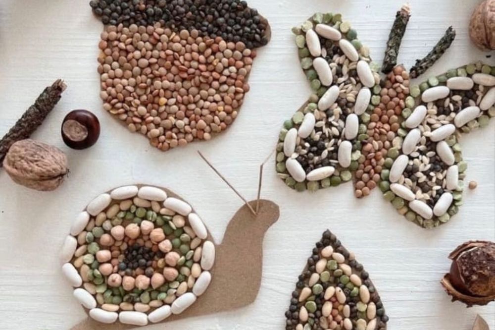 Nature art mosaics