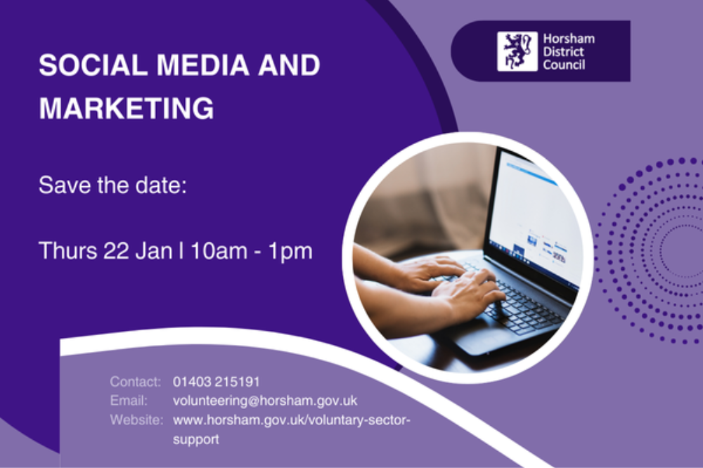 Social Media and Marketing Training Save the Date