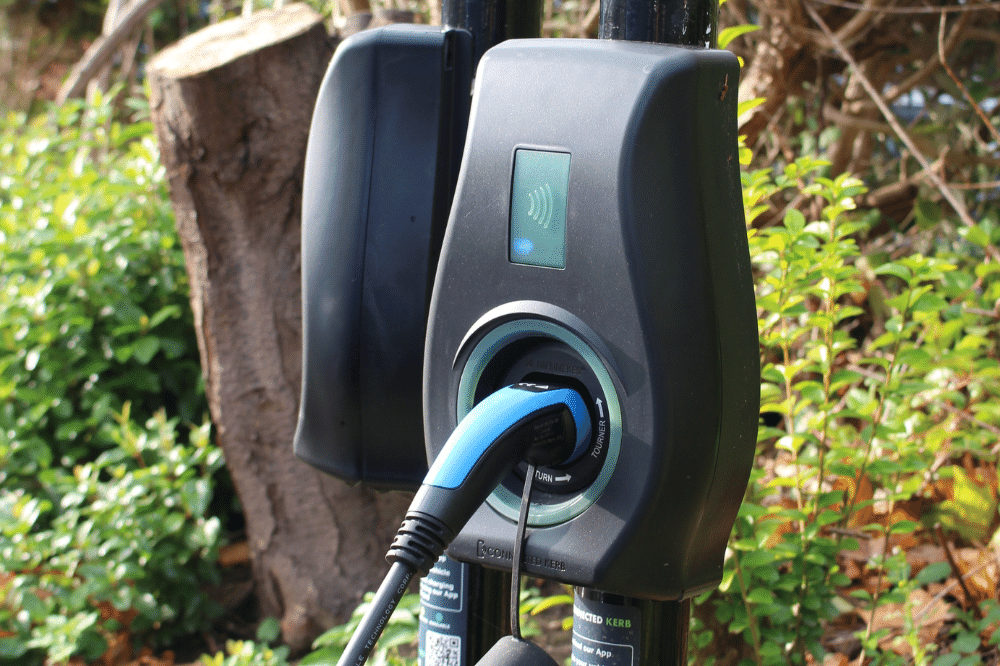 New Electric Vehicle charge points
