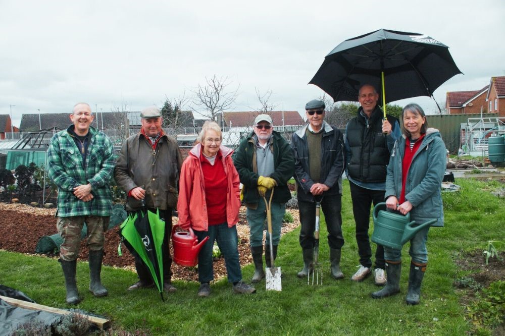 Lower Barn Allotments group photo