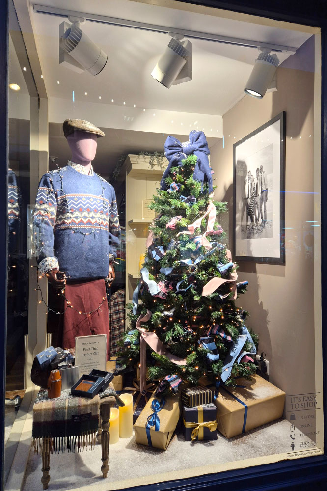 Brook Taverner window display