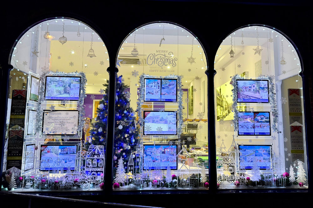 Marcus Grimes window display