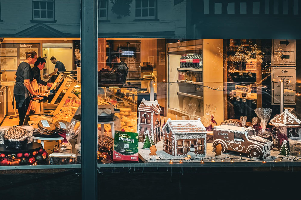 Truffles window display