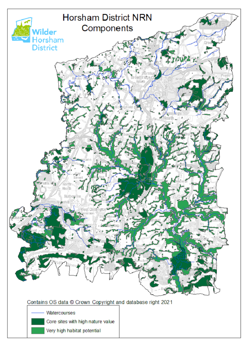 Sites with very high habitat potential