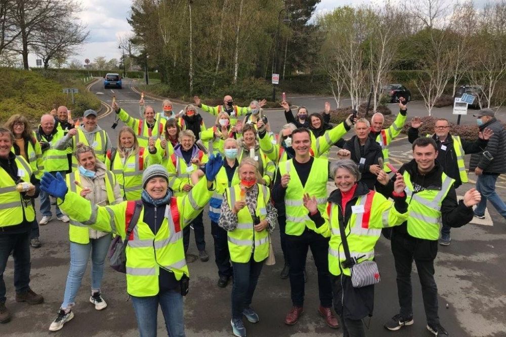 Volunteers at Christ's Hospital