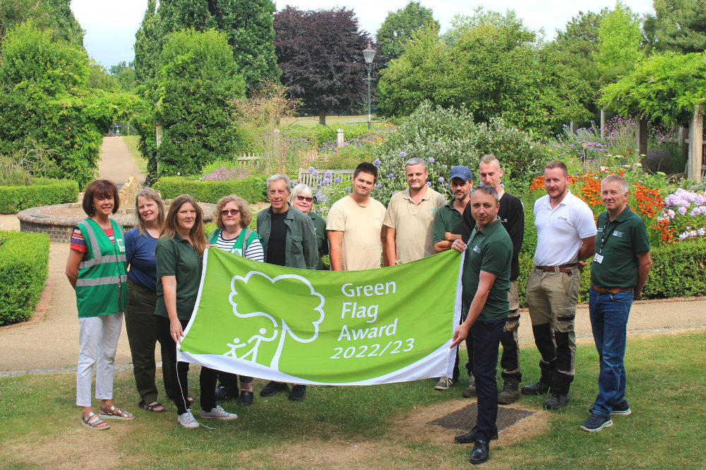 Horsham Park scoops third Green Flag Award