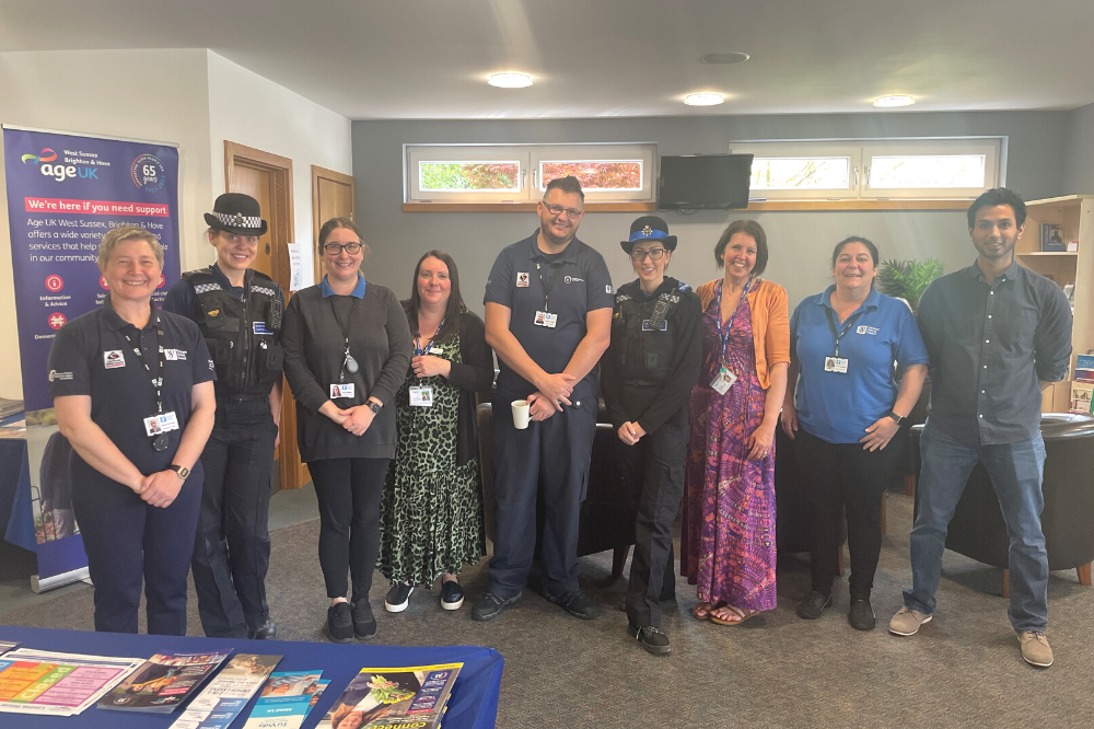 Horsham Town Neighbourhood Wardens with various partners host community coffee morning