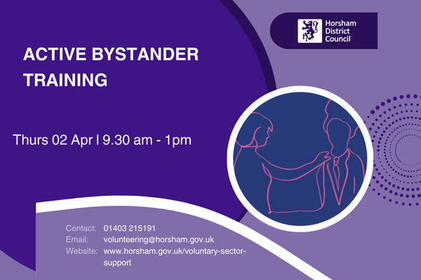 Active Bystander Training 2 April 2026
