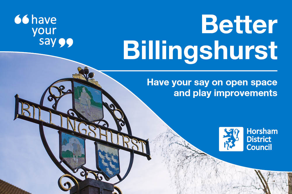 Have your say on open space and play improvements