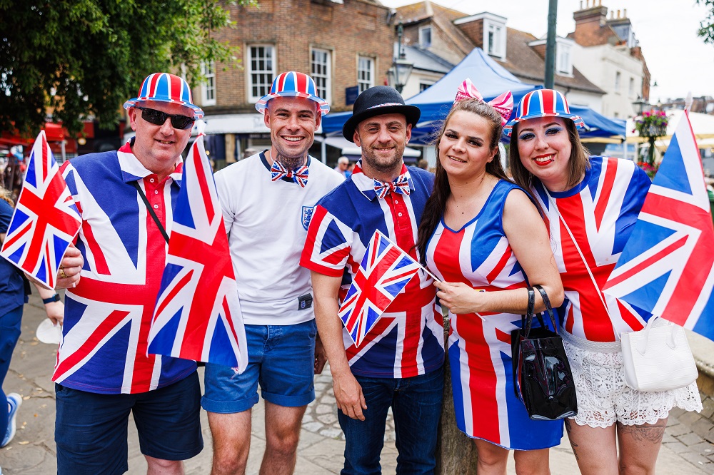 Dressing up for the Jubilee