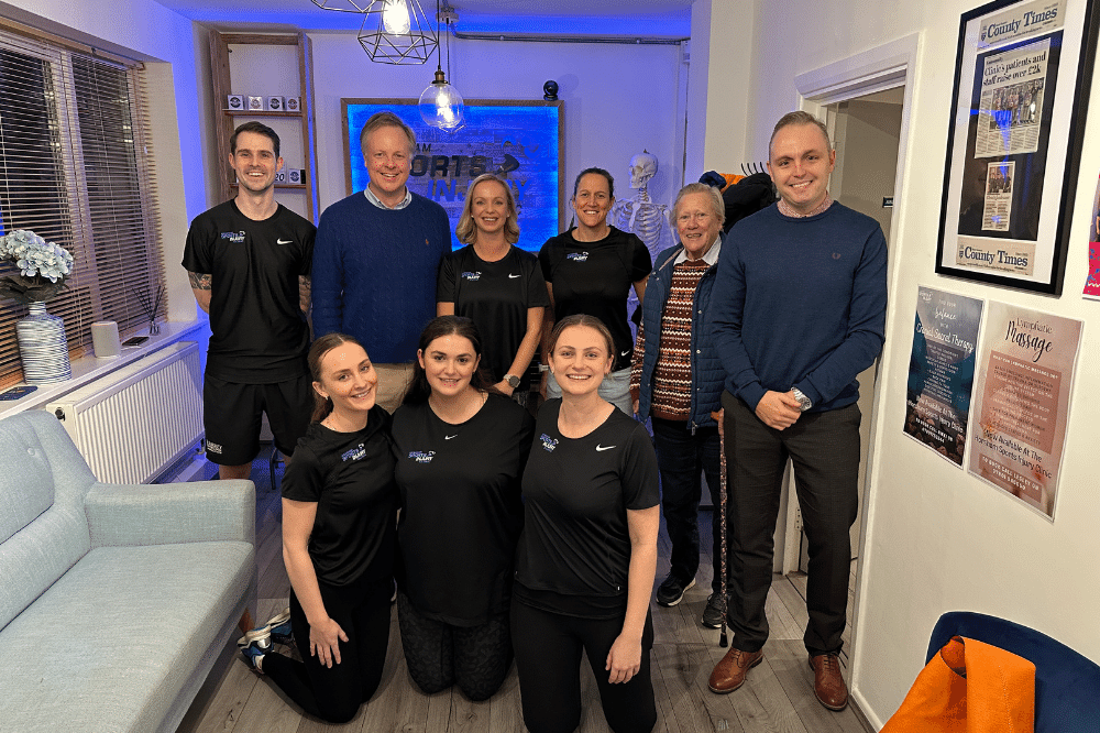 Pictured meeting Cheryl Probin, Clinic Director (centre) and the team with Cllr Christian Mitchell, Cabinet Member for Horsham Town (back left) and Mrs Cllr Liz Kitchen, Cabinet Member for Communities (back right) and her deputy Cllr Billy Greening (front right).