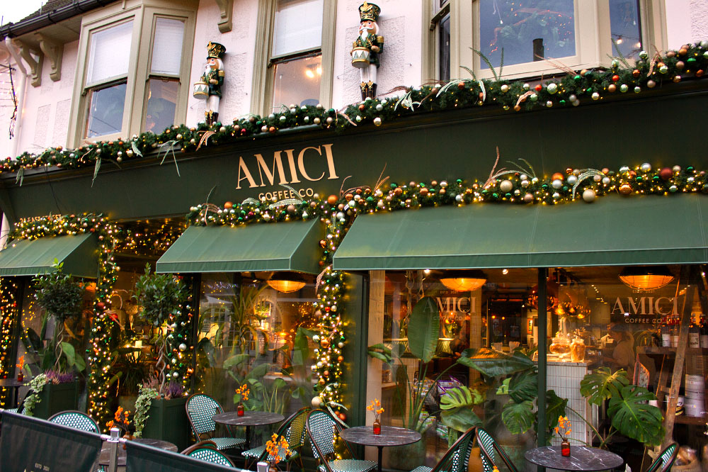 Amici window display