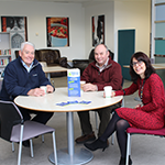 (Left to Right) Bob Cusack from Age UK, Martin Bruton from the Older Persons Forum and Shelley Gosden from Horsham District Council