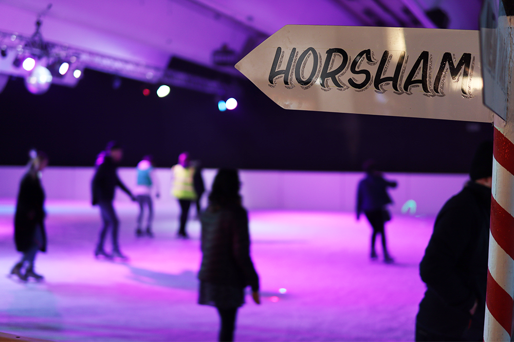 Skating in Horsham