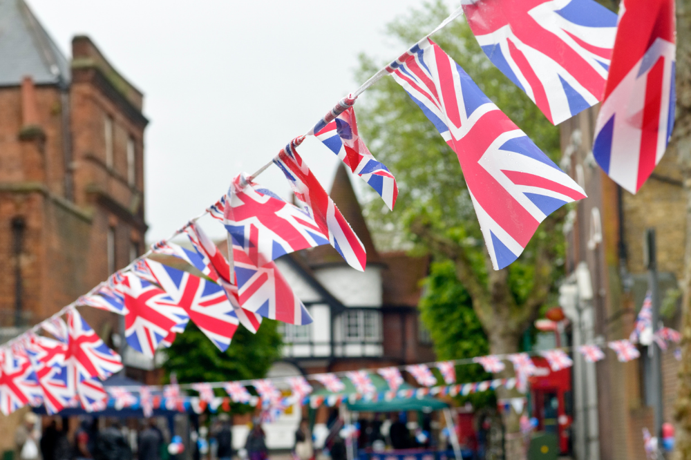 Union flag bunting