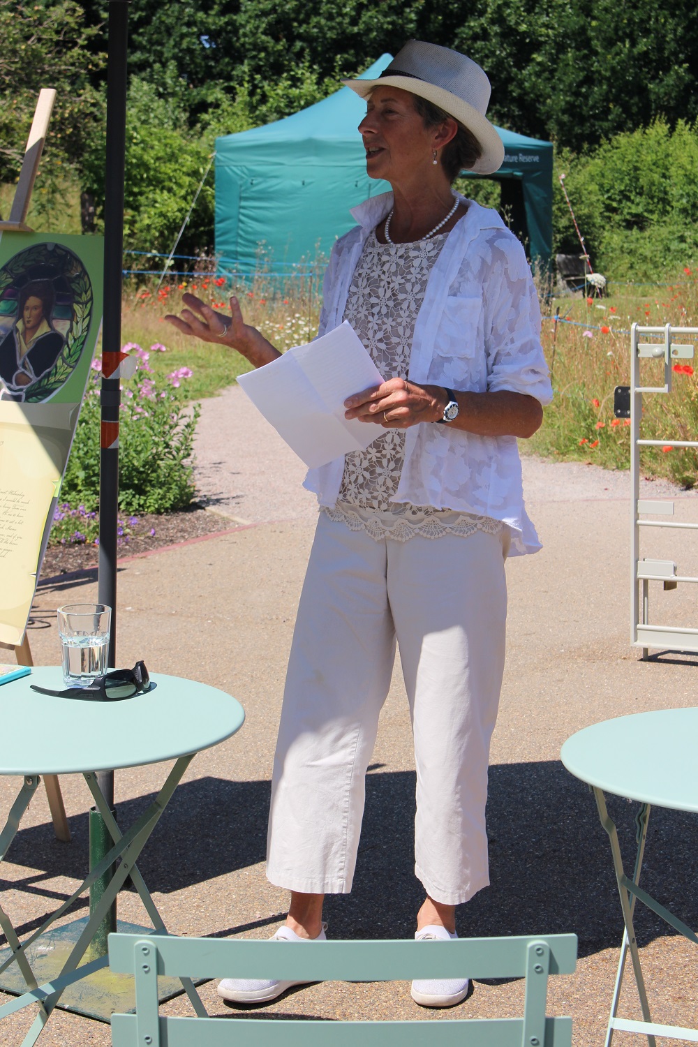 Morag Warack reading Shelley's 'The Cloud'