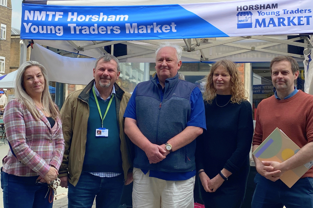 Horsham Young Traders Market judges