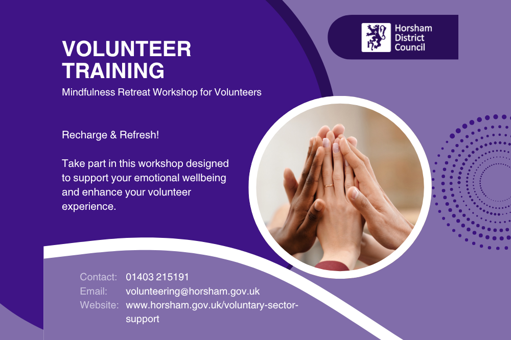 Mindfulness Retreat Workshop for Volunteers