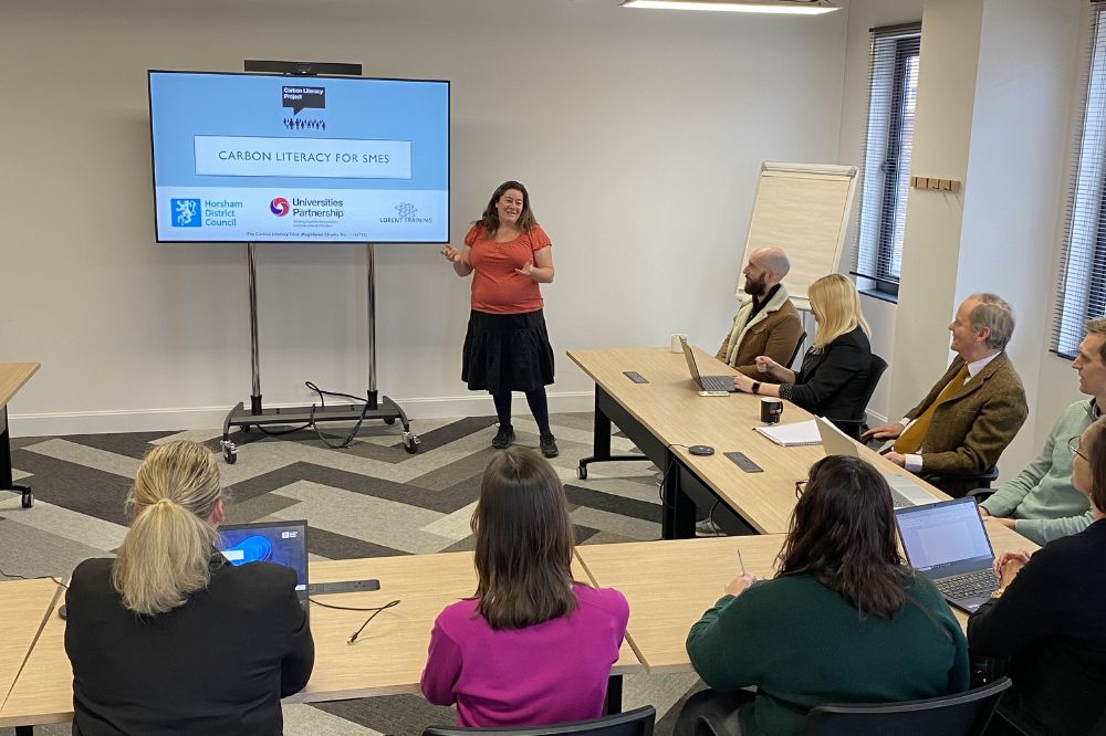 carbon literacy training photo